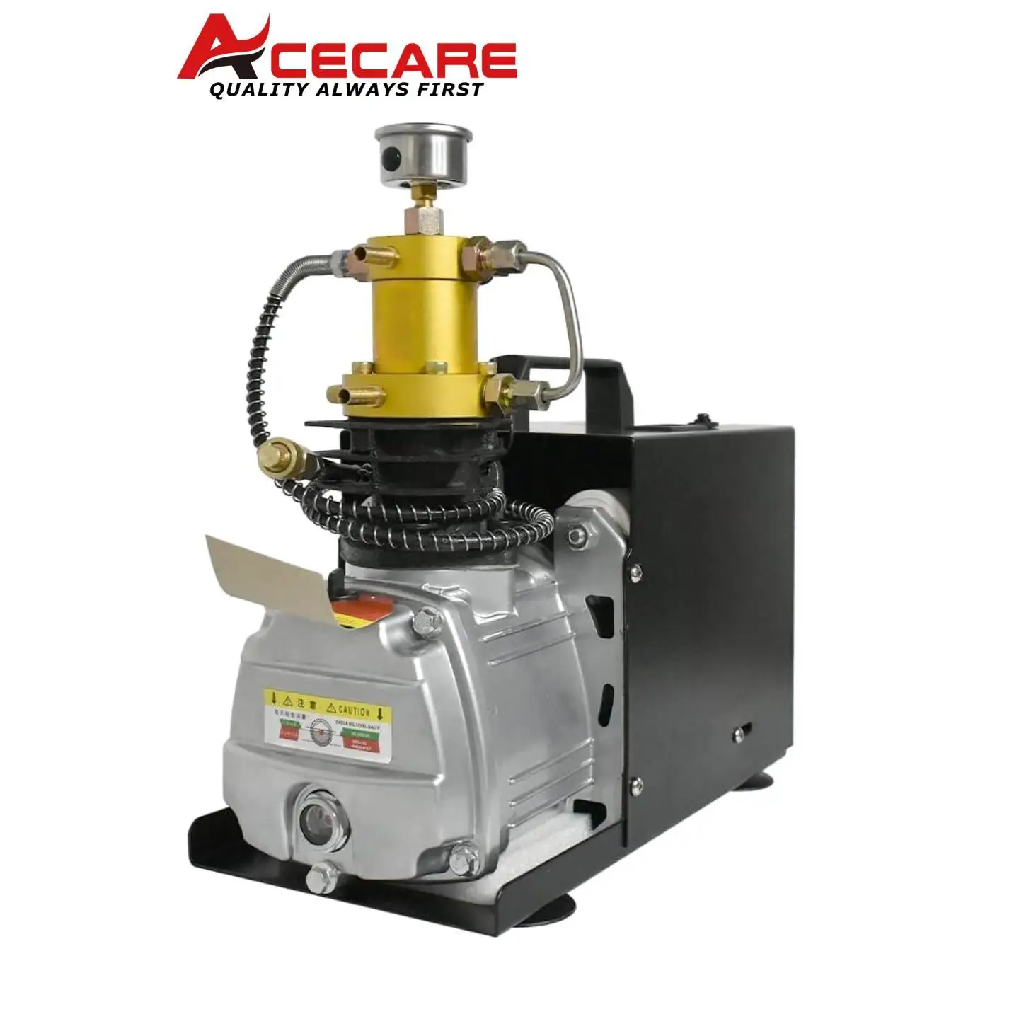 ACECARE TXES031 4500Psi 300Bar PCP Air Compressor Electric High Pressure Compressor Scuba Diving Tank Filling 220V/110V