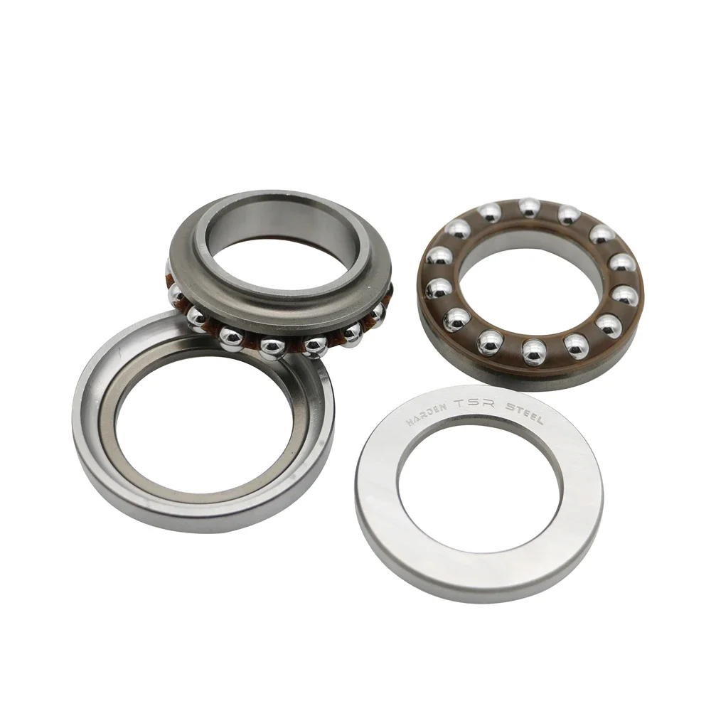 Motorcycle Ball Steering Rod Bearings for Kawasaki BN125 EL250 ER-5 500 Ninja 250/300/500 EX250 EX300 EX500 KZ1000 KZ550 KZ650 view 2