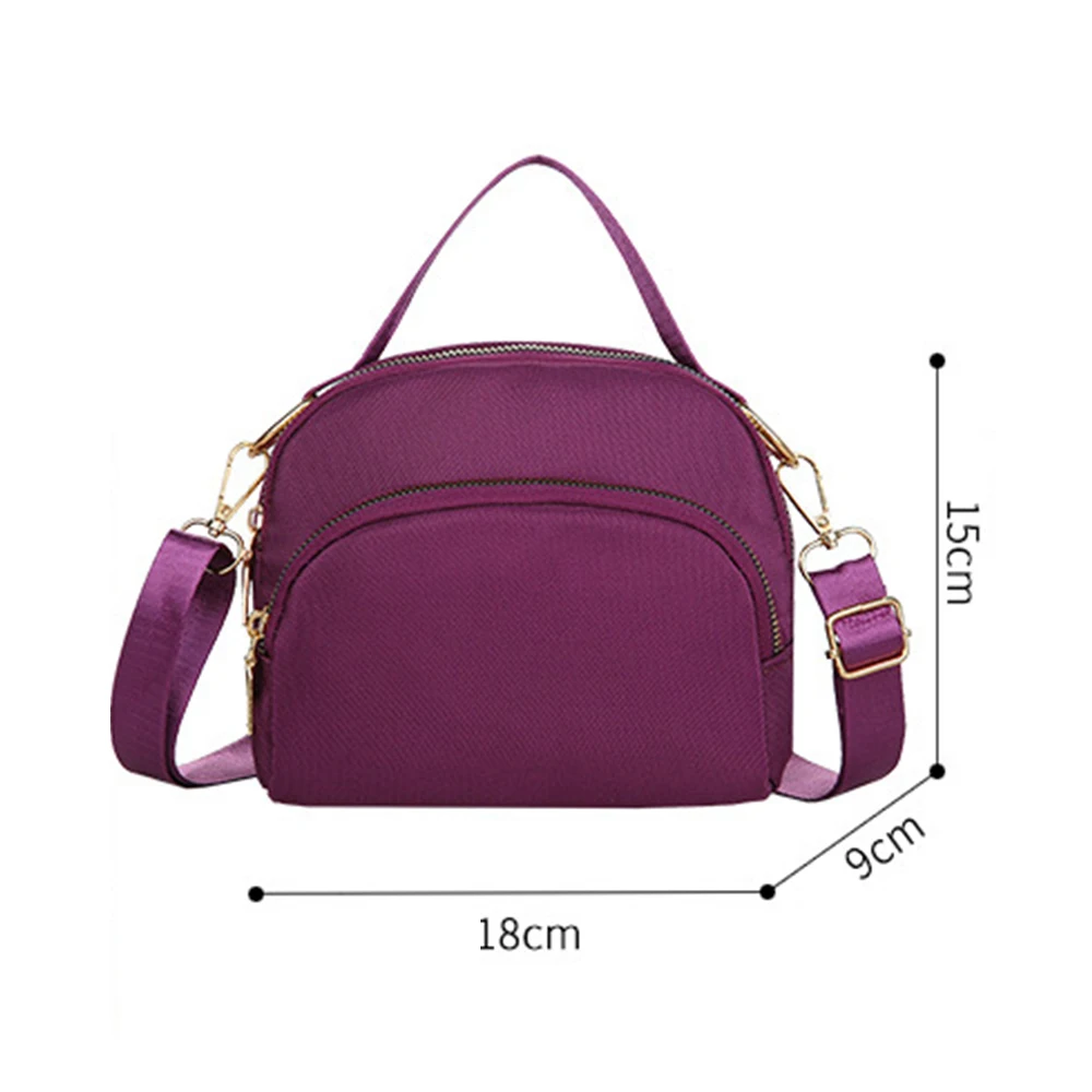 Moda damska torby typu Crossbody słodki zamek błyskawiczny torba na ramię na telefon komórkowy Lady kobieta wielofunkcyjne Mini torebki torebka