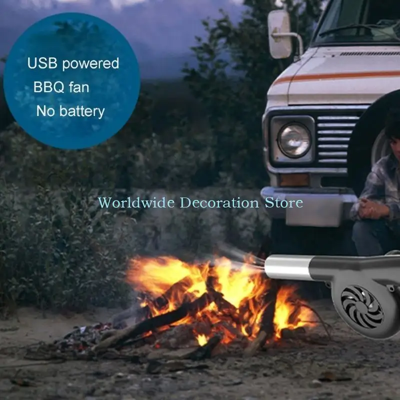 

Q39B Барбекю Портативная воздуходувка AC100-240V Регулируемая скорость 5000R/мин для барбекю для пикника для пикника.