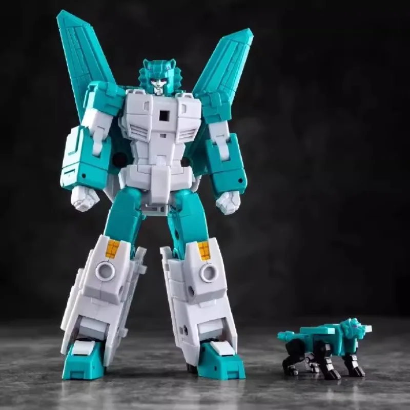 Iron Factory liokaiser IF EX-65 66 67 68 A set of 7-person robot composite models featuring vultures, blue bats, black leopards