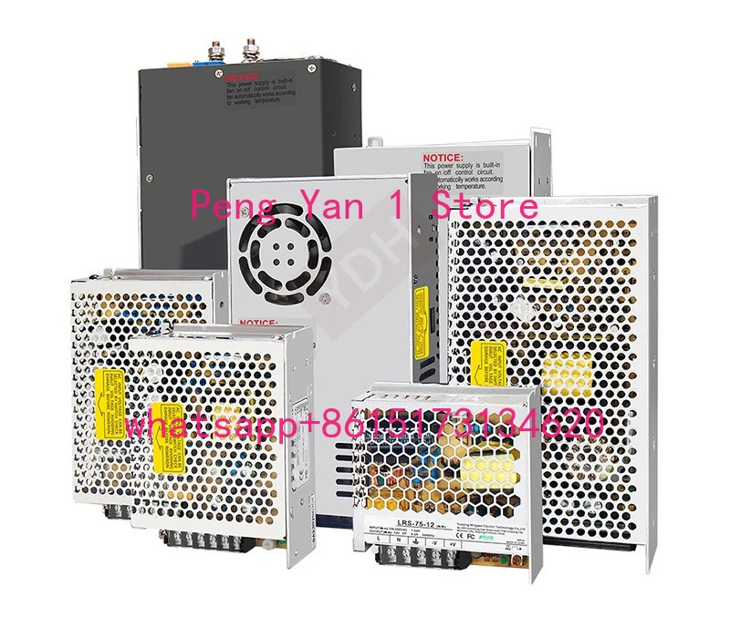 Rainproof semi-glued PS bare board, single voltage, multi-group output, constant voltage, switching power supply