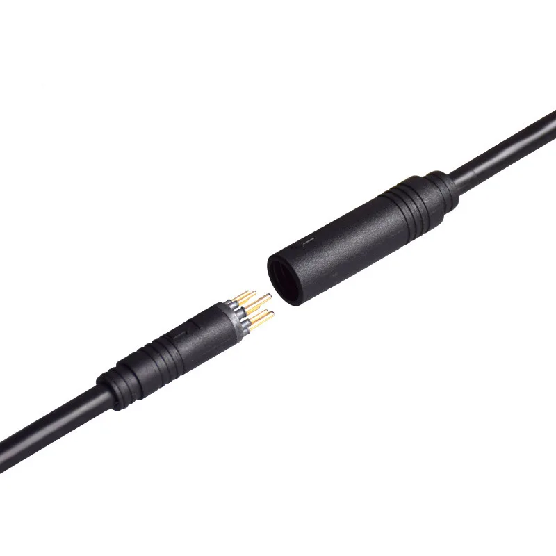 Scooter Motor Extension Wire 100cm 9 Pin E Bike Scooter Motor Julet Wiring Male and Female Connector