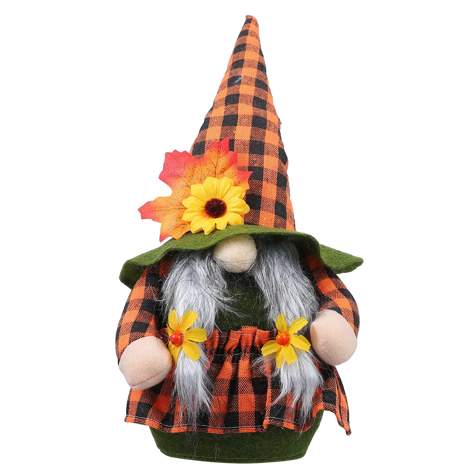 1Pcs Faceless Gnome Autumn Festival Ornament Sunflower Garden Decoration Harvest Celebration Gift Sunflower Gnome