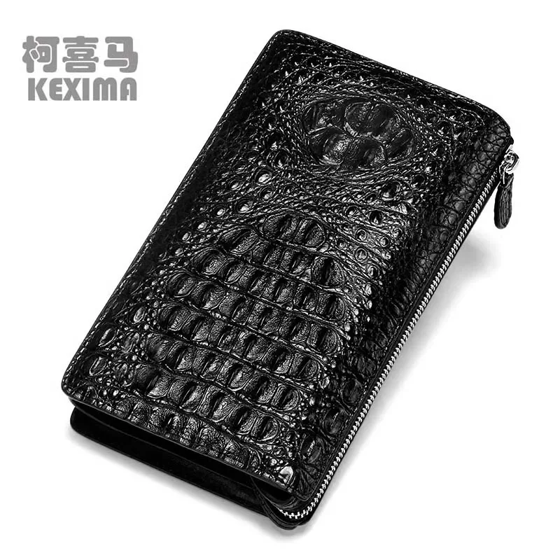 

keximayuan new crocodile leather men handbags male Hand bag business Men clutch bags large capacity Hand caught bag male