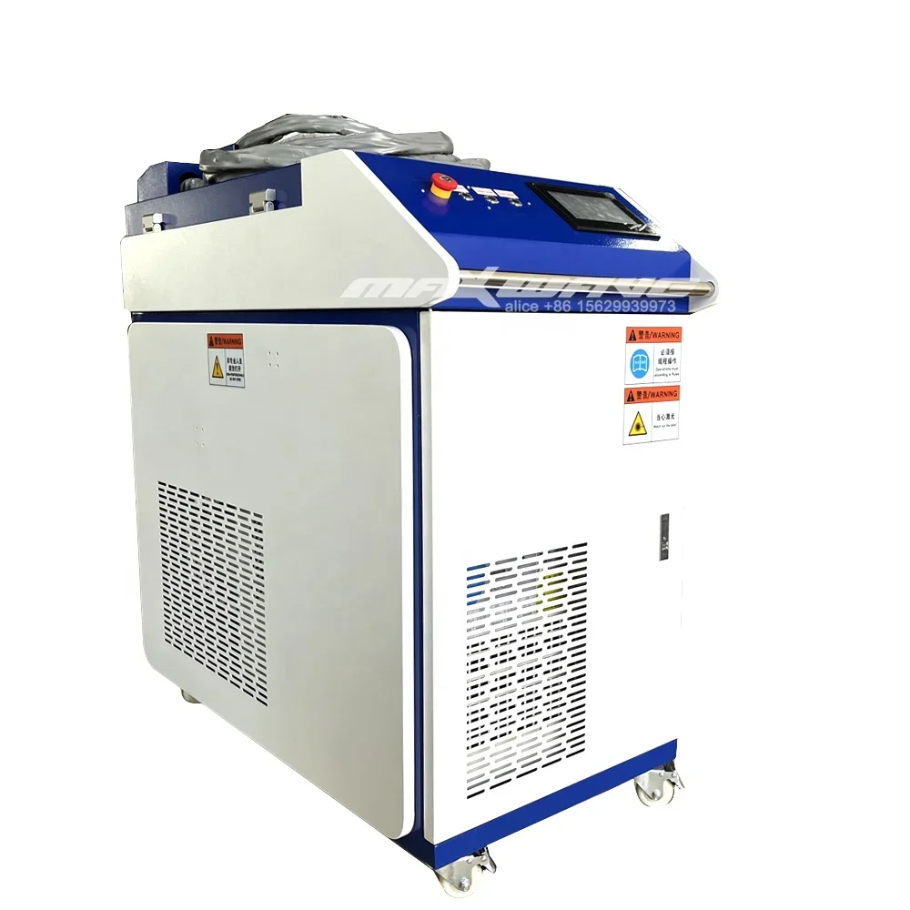 1500W 2000W Handheld Laser Cleaner Fiber Laser Cleaning Machine For Metal Surface Oil