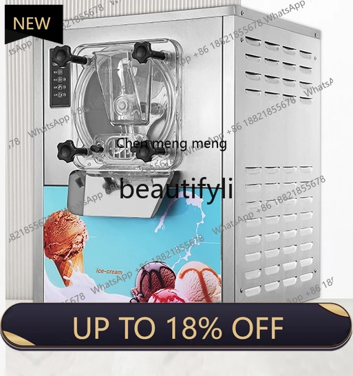 

Z189 Commercial Fully Automatic Small Ice Cream Machine High Capacity Desktop Model