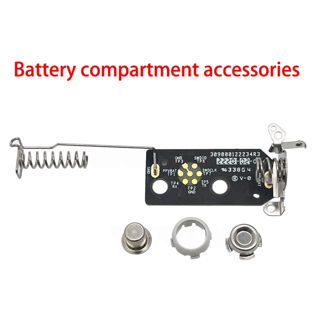 ABNR Battery Holder With Replacement Parts For Meta Quest 2 VR Controller, Includes Positive And Negative Connectors Accessories
