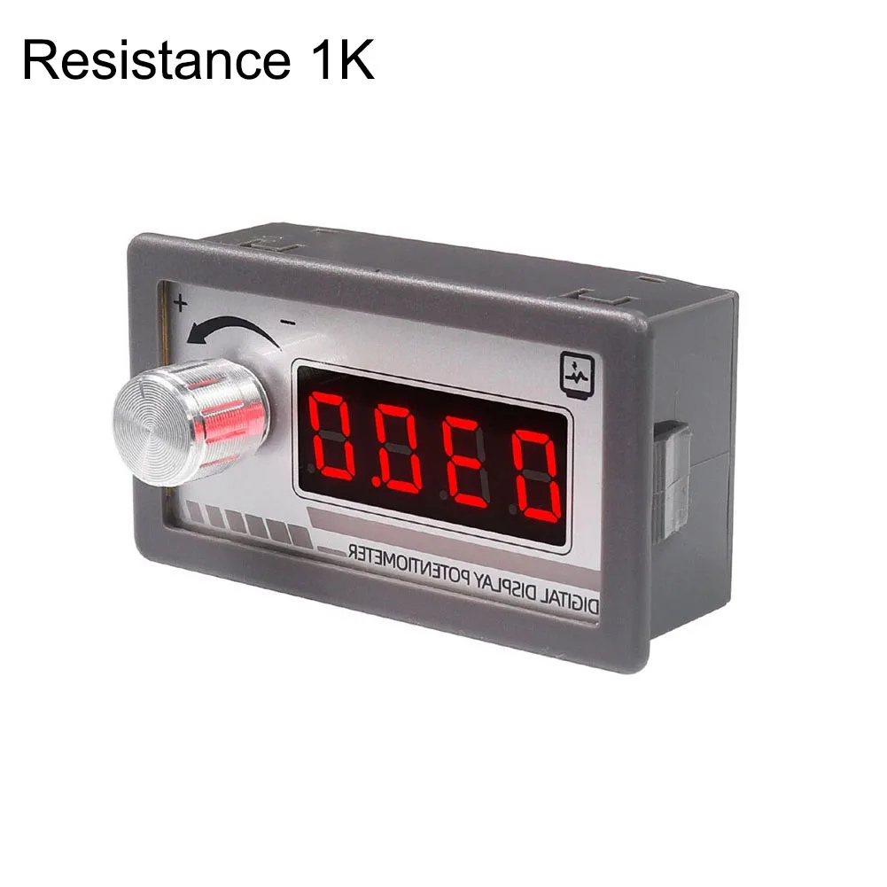 DC 6-30V Compatible Digital Potentiometer Featuring 5K Ohm 10K Ohm 20K Ohm and 100K Ohm Resistance Settings for Automation