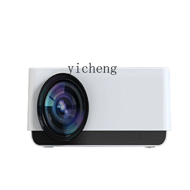 

ZC Home Ultra HD Projector Hoisting without Curtain Bedroom Wall Projection Home Theater