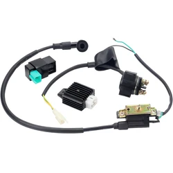 Voltage Regulator Rectifier Ignition Coil CDI Box Starter Relay for 50cc 70 90cc 110cc Chinese Quad ATV 4 Wheeler