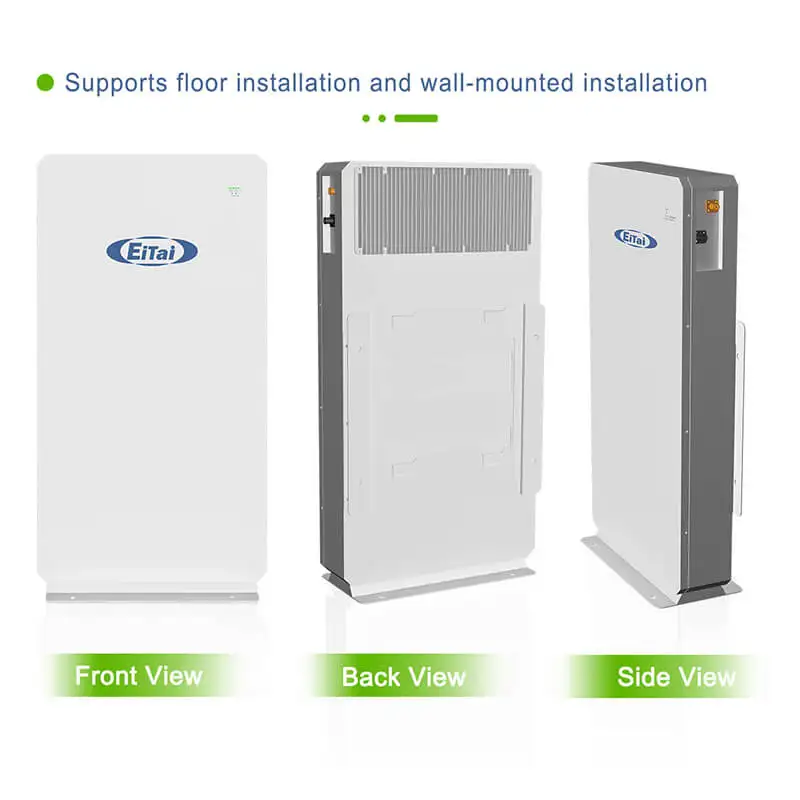 EITAI Lifepo4 Battery Power Wall Home Energy Storage 10kwh 15kwh 30 kwh Solar Lithium Ion High Voltage 200Ah Floor Mount Battery