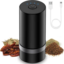 High Speed Electric Tobacco Grinder Automatic Herbal Spice Mills Smoke Grass Herb Crusher Smoking Accessories