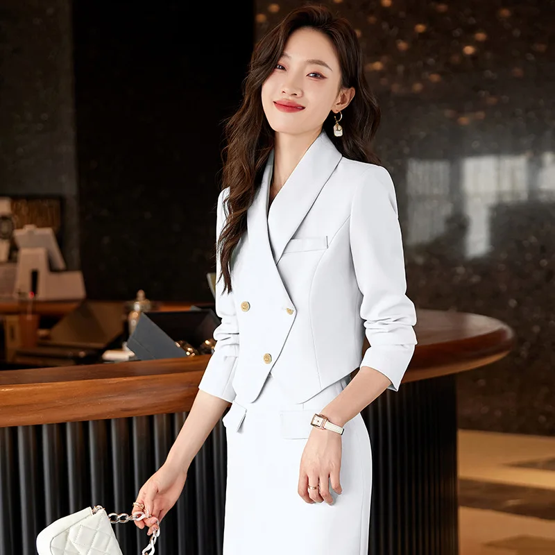 

Purple Suit Jacket Women's Spring and Autumn High-Grade Temperament Goddess Style Short Suit Fashionable High-End Professional S