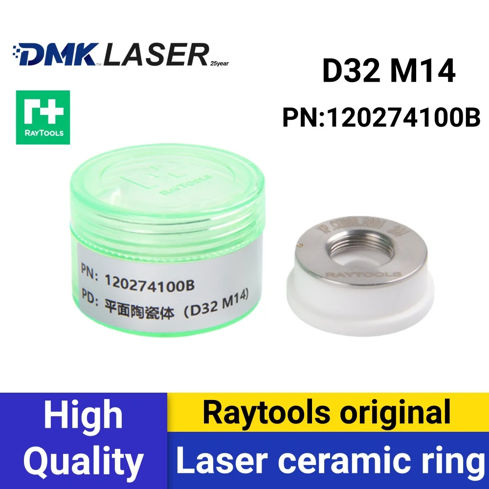 Raytools Original Laser Ceramic ring D32 M14 Body Nozzles 120274100B Holder for Fiber Cutting Head BT230 BT240 BMH110 111 114