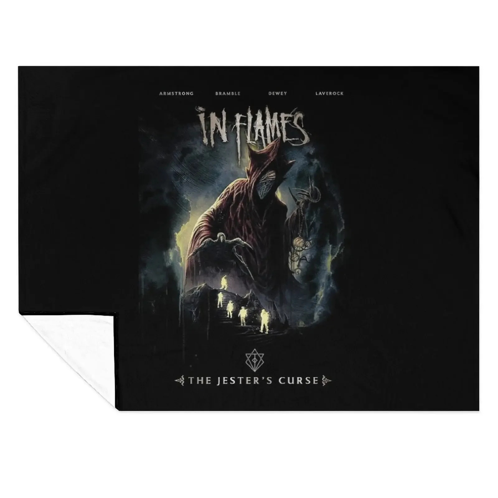 

In Flames Throw Blanket Decorative Sofa Multi-Purpose Personalized Gift Thermal Blankets
