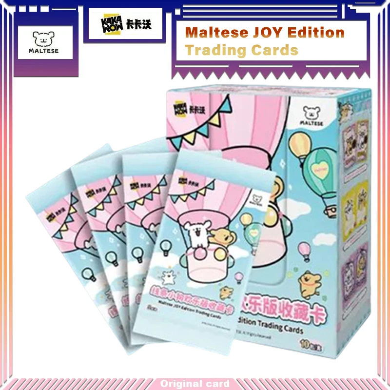 

Maltese JOY Edition Trading Cards 2025 Original KAKAWOW Classic Cartoon Collection Card Children Birthday Gifts