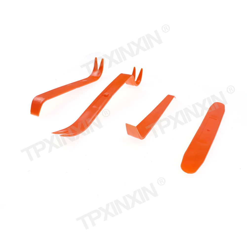 4Pcs Car Audio Disassembly Tool 498 Plastic Pry Bar Door Panel Disassembly Pry Panel Interior Clip Rocker Crowbar Android Radio