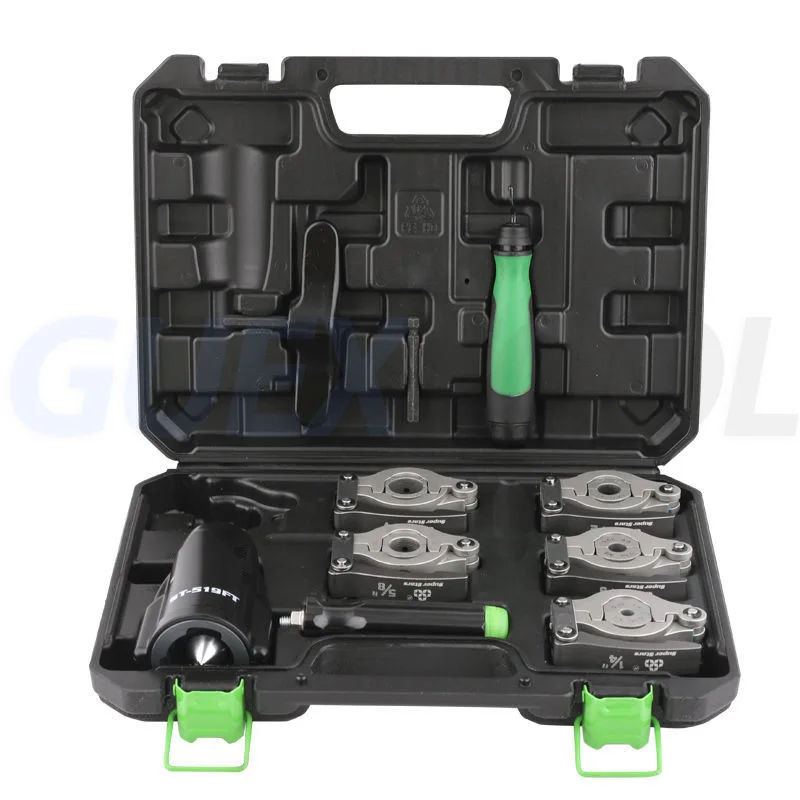 Set Expander Pipa Tembaga DSZH ST-519 Bor Listrik Tangan Tujuan Ganda Expanderpipe Bell Mulut Expander AC Expander
