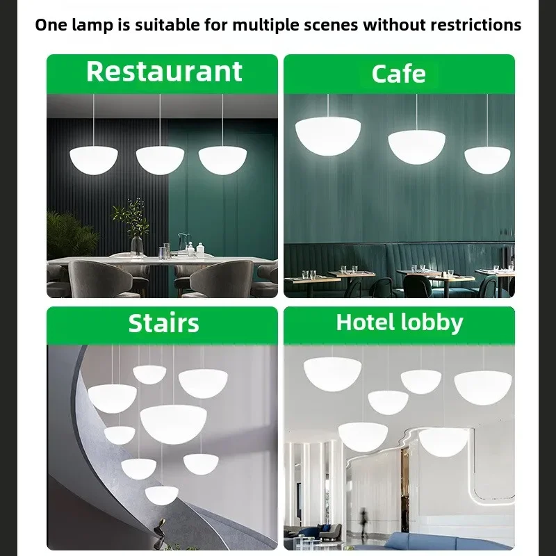 Minimalist Modern Pendant Light for Dining Table Coffee Shop Restaurant Decor