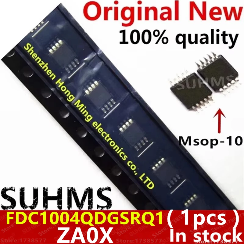 (1piece)100% New FDC1004QDGSRQ1 FDC1004QDGSTQ1 FDC1004 ZAOX ZA0X msop-10