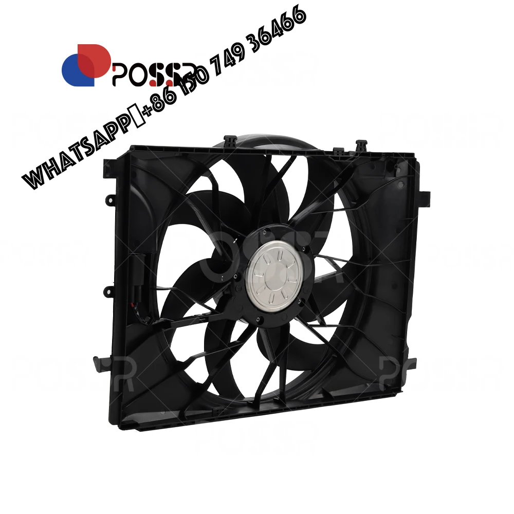 

POSSR 2045000293 Engine Cooling Radiator Fan for Mercedes-Benz a B C E CLASS CLA CLS SLC
