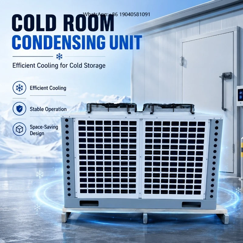 OEM Scroll Compressor Condensing Unit with Emerson Technology for Global Refrigeration Equipment Buyers