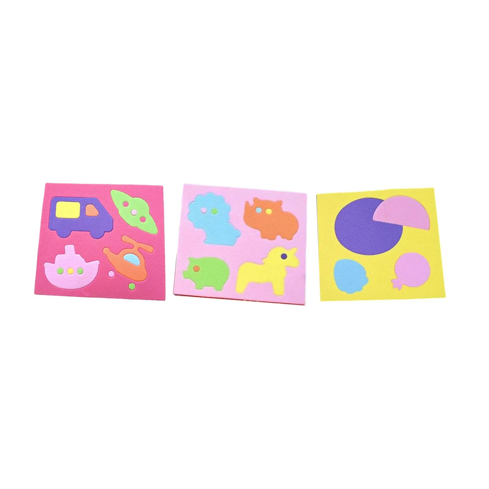 

Shape Puzzle Foam Puzzle Board Educational Floor Mat for Kids Children Preschool