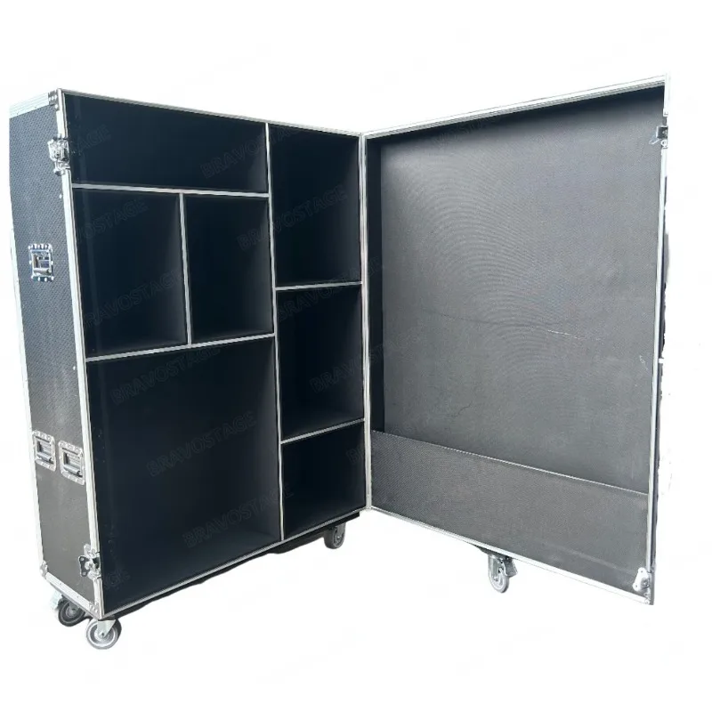 Custom Musical Instrument Tool Flight Road Case Sturdy Drum Flight Case