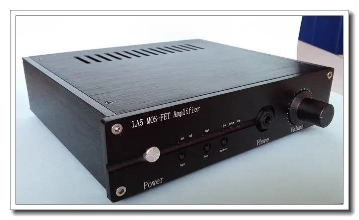 LA5 MOS-FET pure class A headphone amplifier, FET fever Hifi class A headphone amplifier, SNR above 102dB.