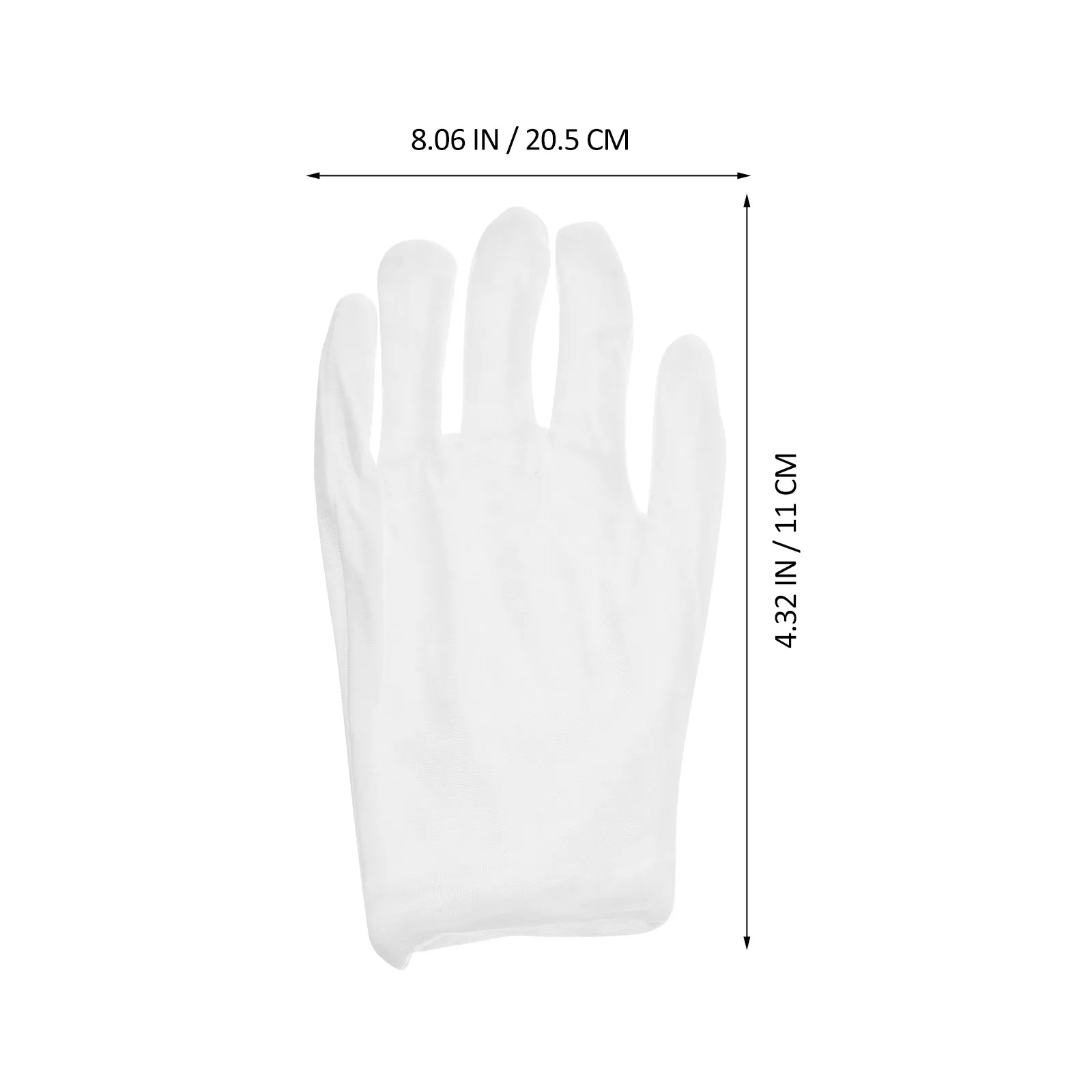 6Pairs Cotton Work Gloves Men Thin Soft Breathable Jewelry Inspection Coin Handling Gloves Cotton Men Mens for Art Handling