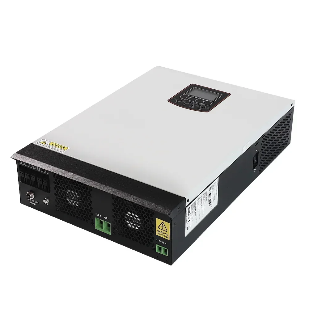 

Voltronic VM series 5000VA/5000W 80A MPPT Charger and AC charger pure sine wave Inverter run without battery