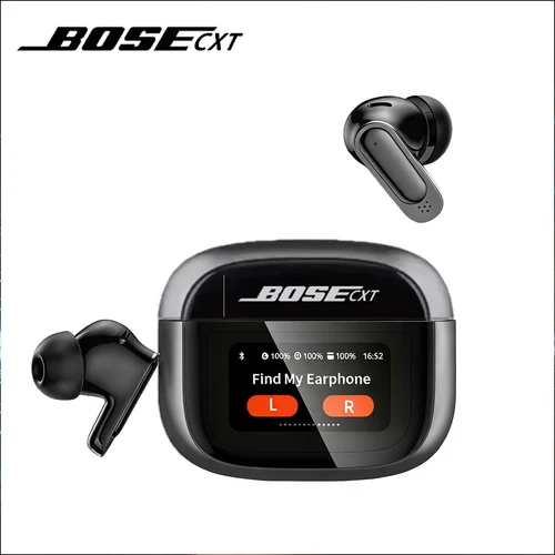 Imagen 1 del producto BOSECXT V11 TWS auriculares inalámbricos pantalla táctil pantalla Digital auriculares Bluetooth en la oreja ANC auriculares con reducción de ruido con micrófono