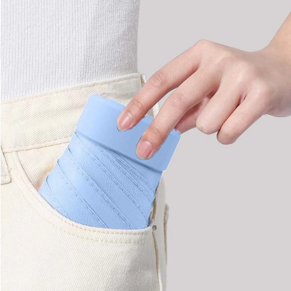 

Lightweight Pocket Manual Umbrella High-end 6 Bone Support Frame Dual-use Folding Umbrella Portable UV Protection