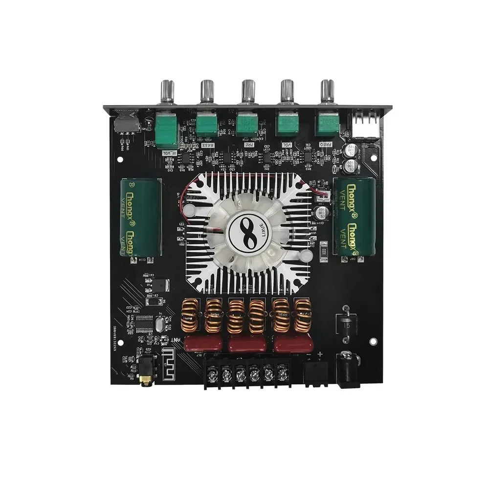 

ZK-HT21 Bluetooth Digital Power Amplifier Module 2.1 Channel TDA7498E, High Pitch, Low Pitch, Neutral, No Logo