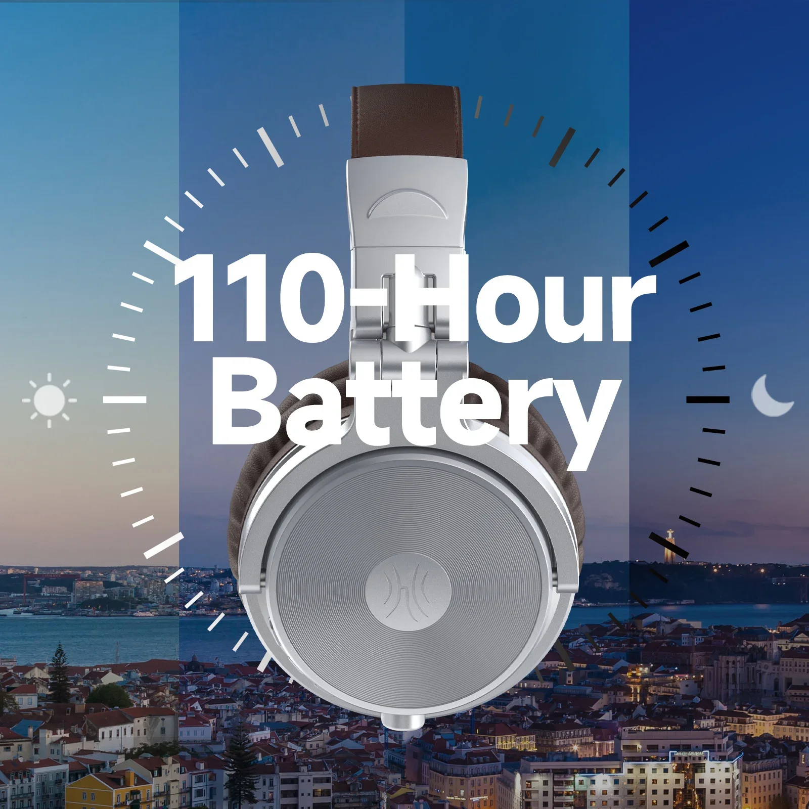 Oneodio Upgrade Pro C Cuffie wireless Bluetooth 5.2 Over Ear Type C Sport Auricolare Bluetooth con microfono Audio ad alta risoluzione 110 ore