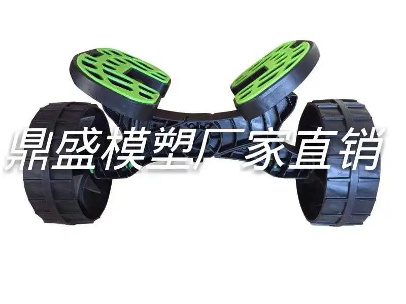 High-end plastic cart (tug width adjustable) canoeing trailer tied boat trailer two rounds of the trailer