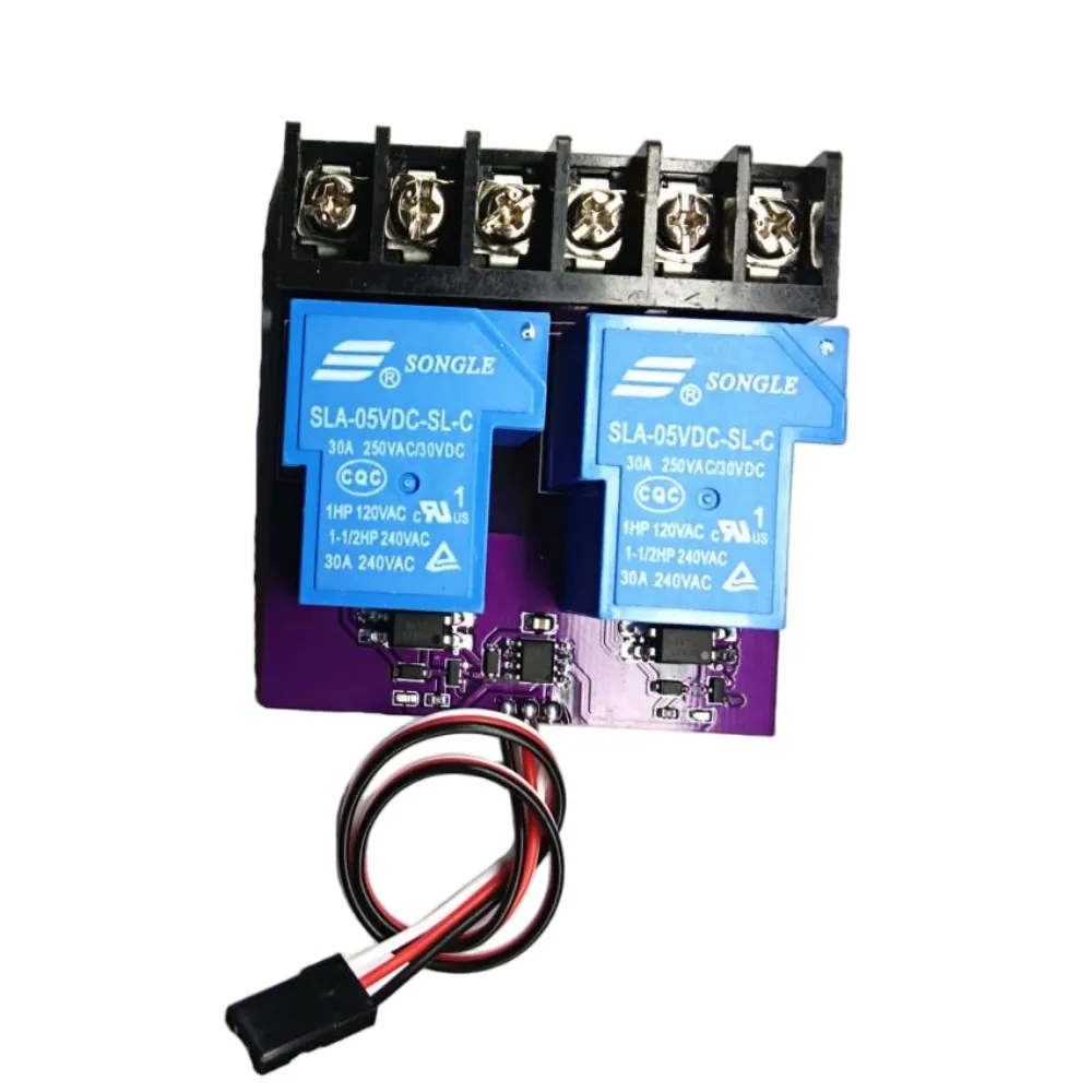 

RC PWM Relay Switch for RC Aircraft 1CH Servo Signal Control 2-Way Electronic Switch 5V Receiver 10A 250VAC 30VDC LED Indicator