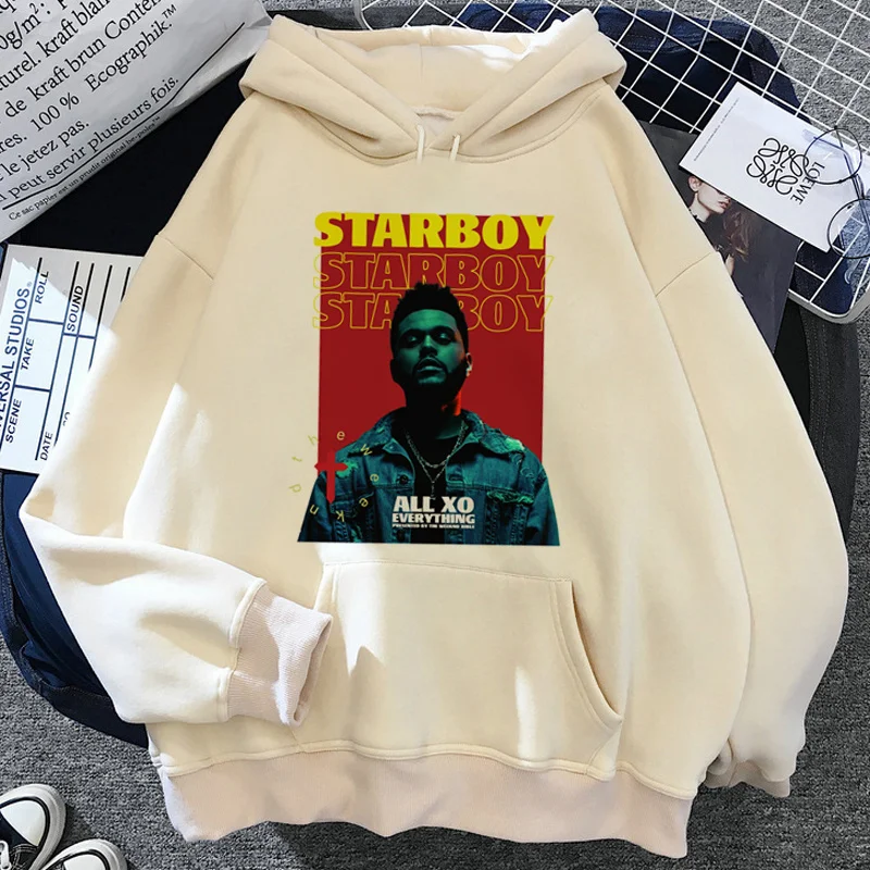 the Weeknd hoodies men funny anime anime clothing men Winter Pullover