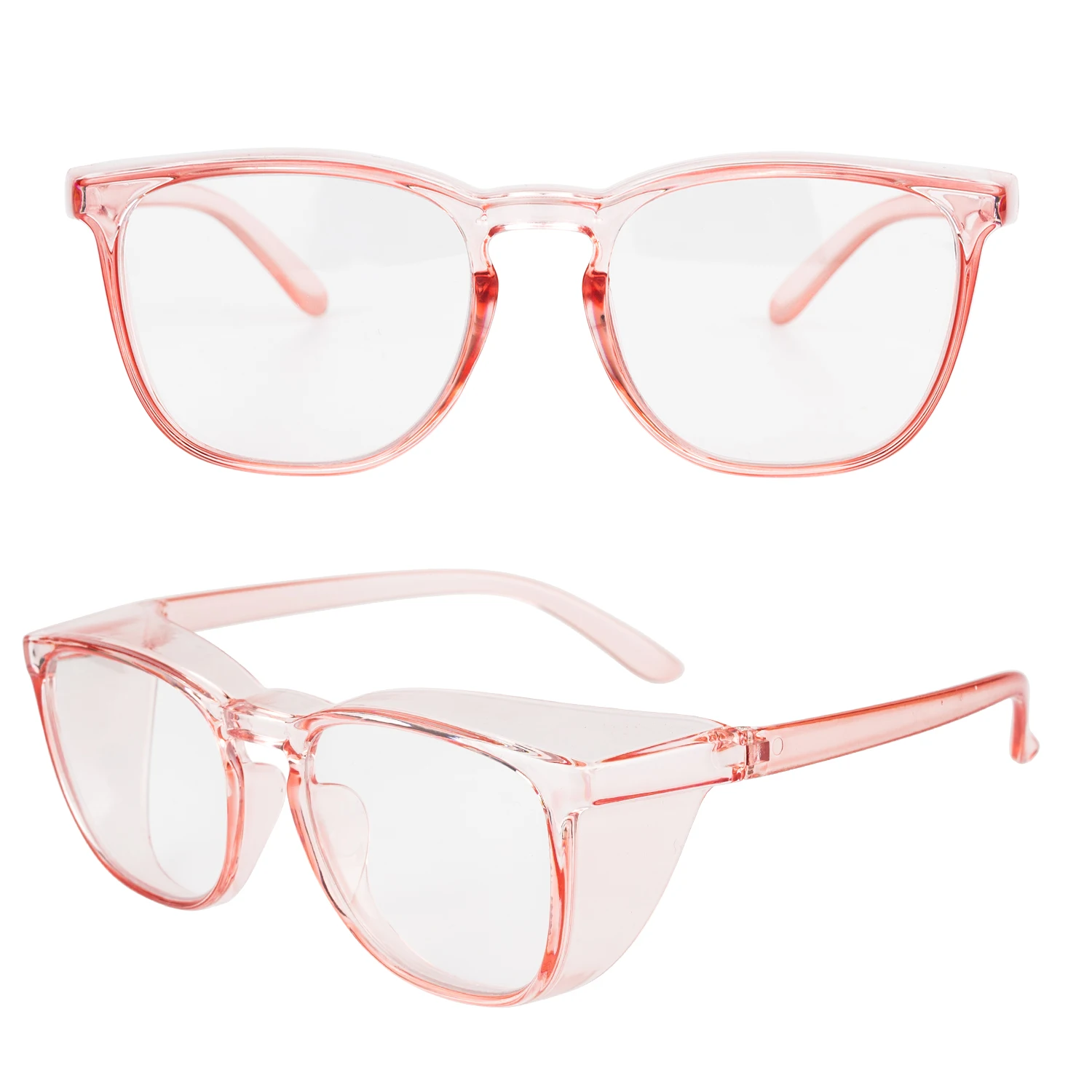 Schutzbrille für Frauen, Blaulichtfilter-Brille, Augenschutz-Brille für LED-Licht, ANSI Z87 Sicherheitsbrille für Damen HM9 – Detail 8