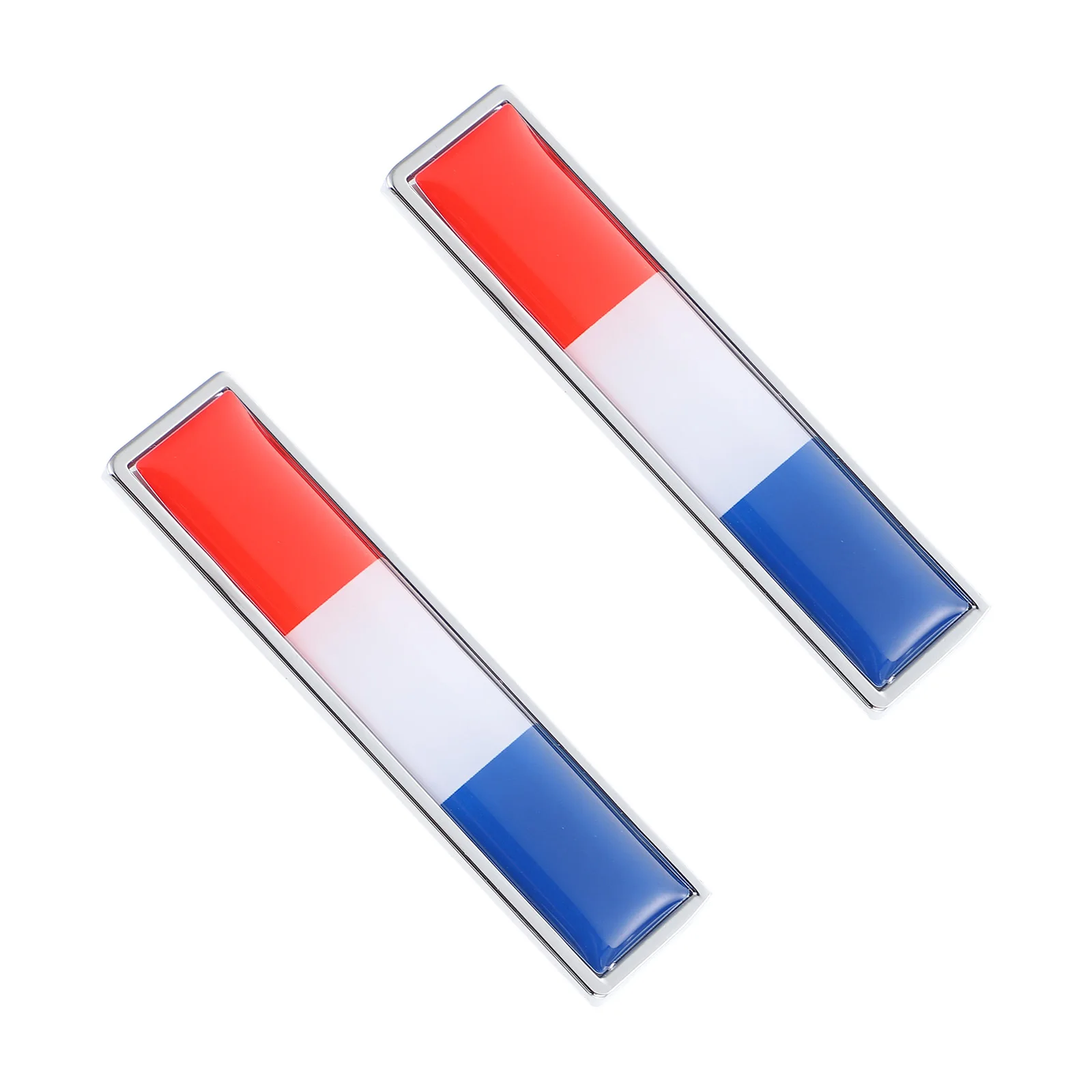 2 قطعة ملصق سيارة من سبائك الزنك مشرق العلم الوطني موضوع ملصق تلقائي شخصي لتزيين باب جسم السيارة #3