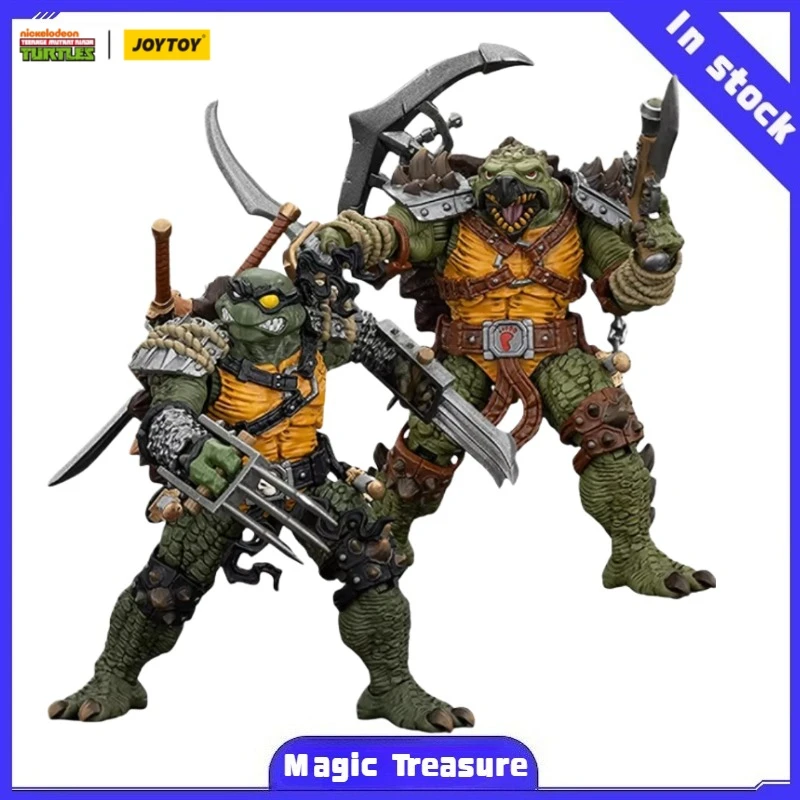 

【MT】 JOYTOY 1/18 Фигурка TMNT-Slash Tokka Модель игрушки Орнамент Подарочная фигурка