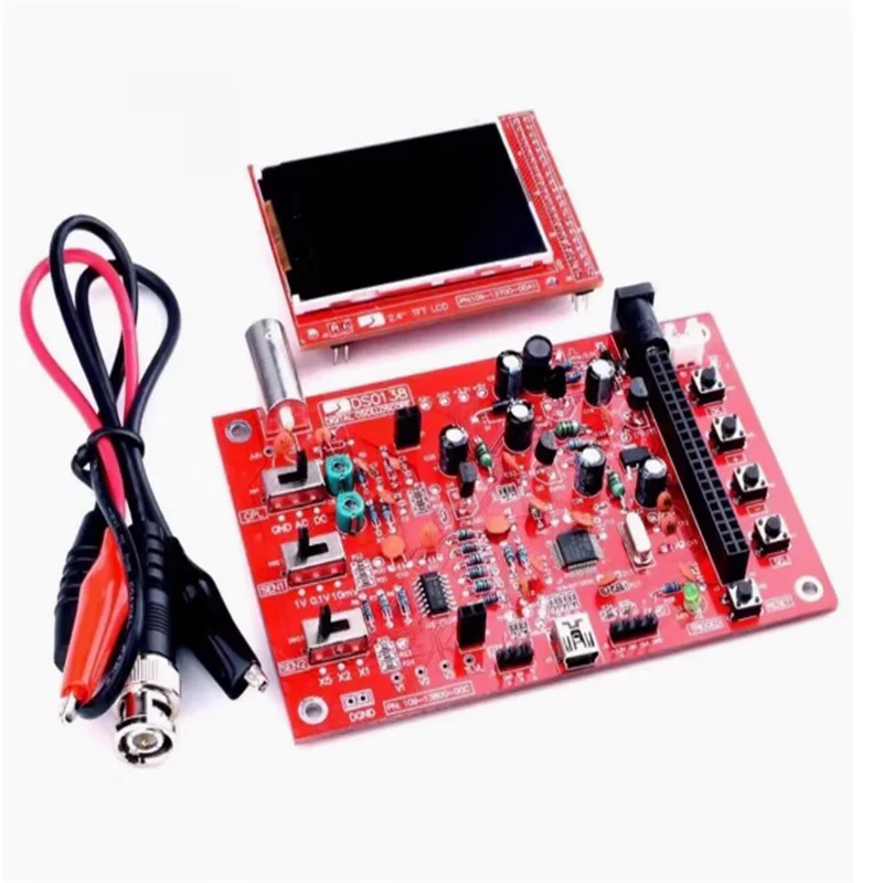 DSO138 Digitale Oscilloscoop 2,4 Inch TFT Handheld Zakformaat Digitale Oszilloskop DIY Onderdelen voor Oscilloscoop Elektronisch Leren