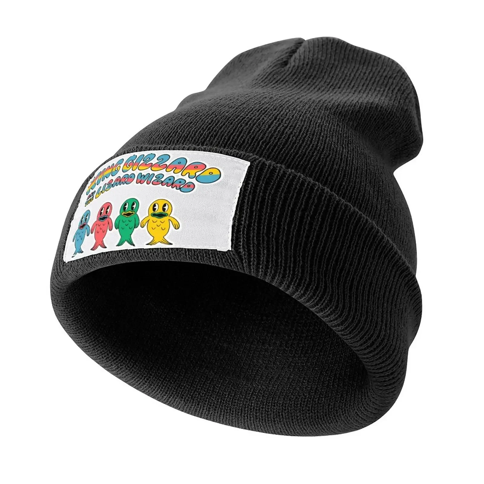 

Best Of King Gizzard And The Lizard Wizard are an Australian rock Knitted Hat Golf Streetwear Hat For Man Women's