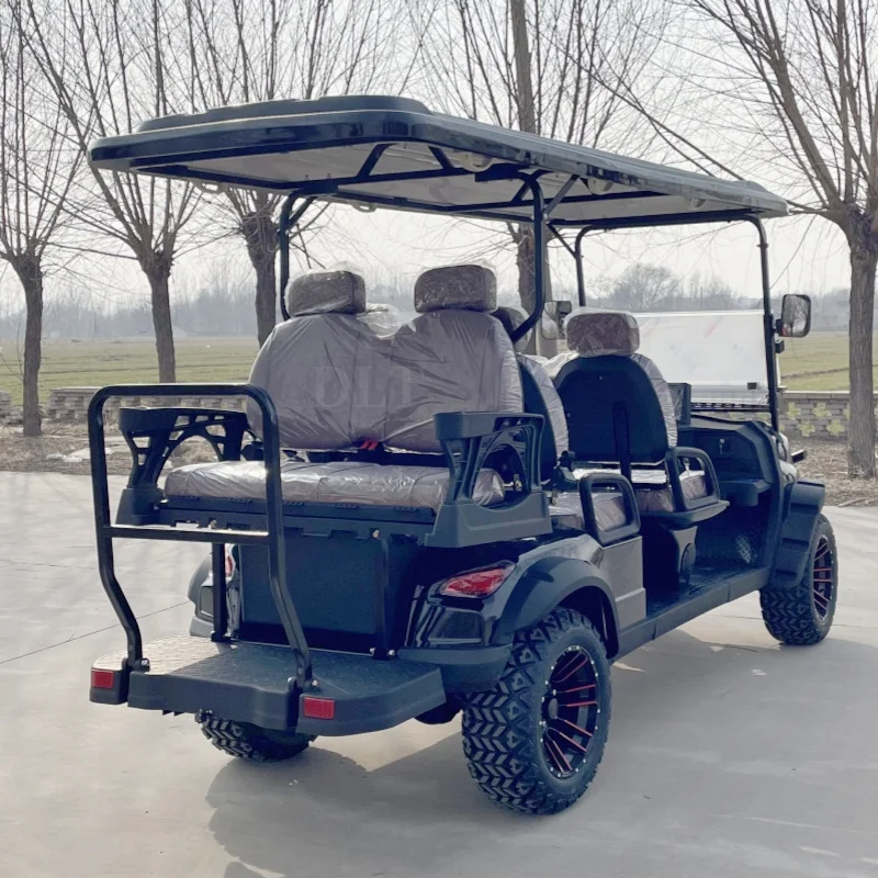 Brand China 2 4 6 Seater High Quality Customized Color 48V Off-Road Golf Cart Electric Club Car Classic Hunting Golf Cart Price