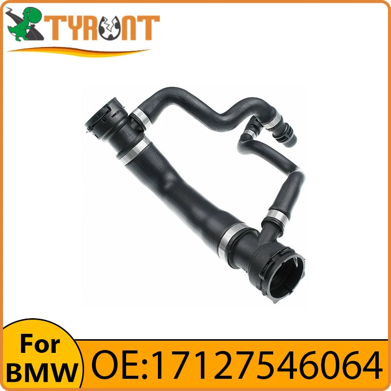 

TYRNT Brand Tank Radiator Upper Water Pipe Hose #17127546064 For BMW 5 6 Series E60 E63 E64 E70 E71 X5 X6 535i 530i 525i 523i