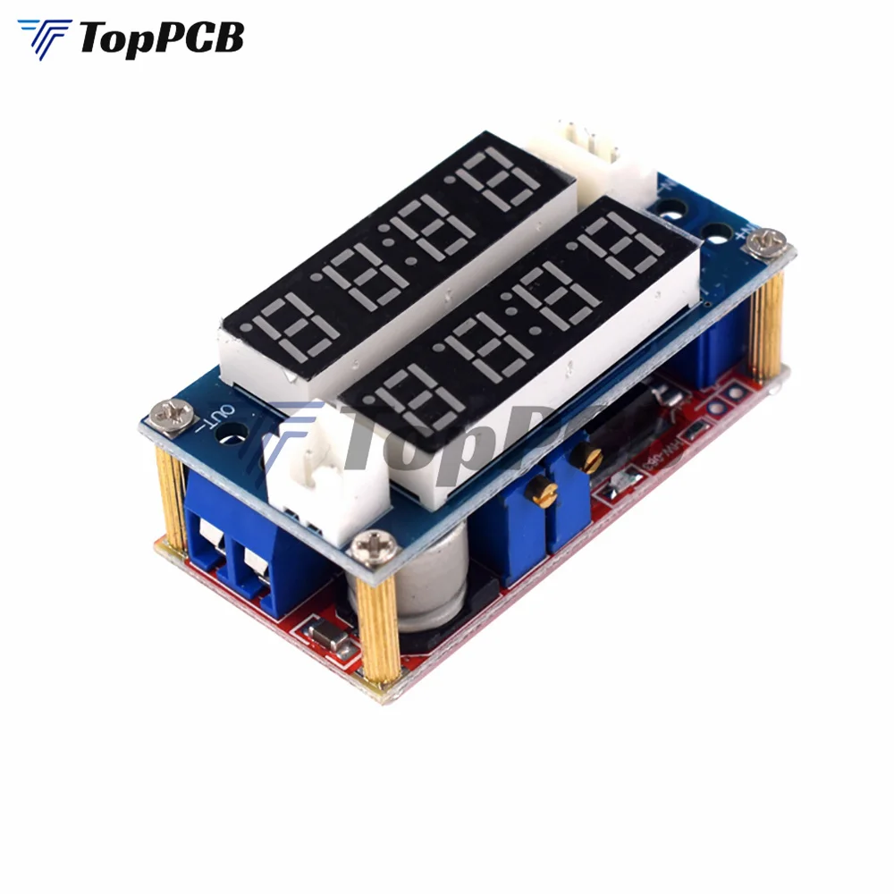 XL4015 5A Adjustable Power CC/CV with led Step-down Charge Module LED Driver Voltmeter Ammeter Constant current constant voltage