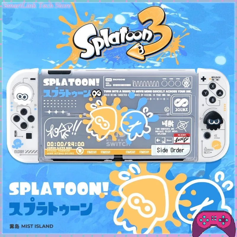 

Splatoon 3 Protective Case PC Material Case for Nintendo Switch OLED Gifts