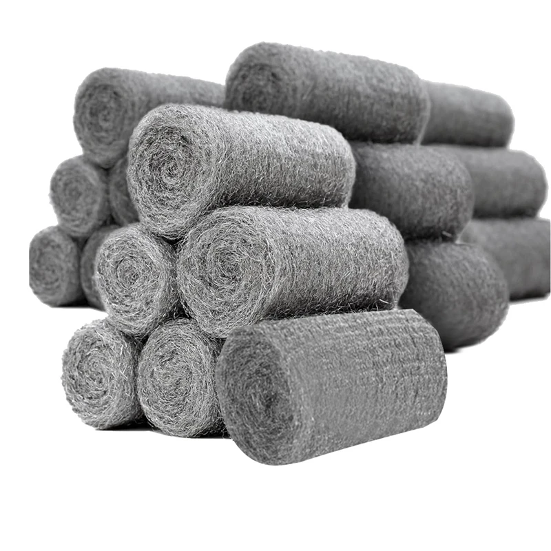 Hot 24Pack Steel Wool For Mice Control Wire Wool Mice Grade For Cleaning & Closing Small Holes Fine Wire Wool Rolka Szczurów