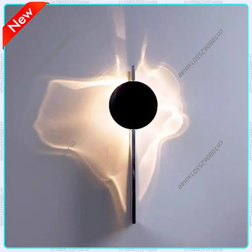 

Гофрированный светодиодный настенный светильник, современный настенный светильник для крыльца, атмосферные настенные бра, креативные поворотные настенные светильники для спальни и прихожей